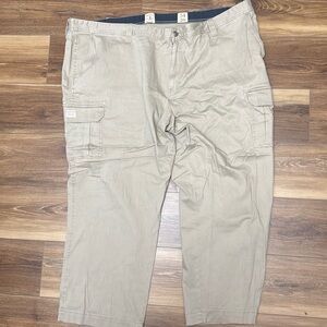 Red Head cargo pants.